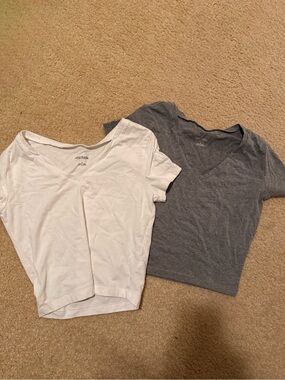 wild fable V-Neck Tee - Charcoal